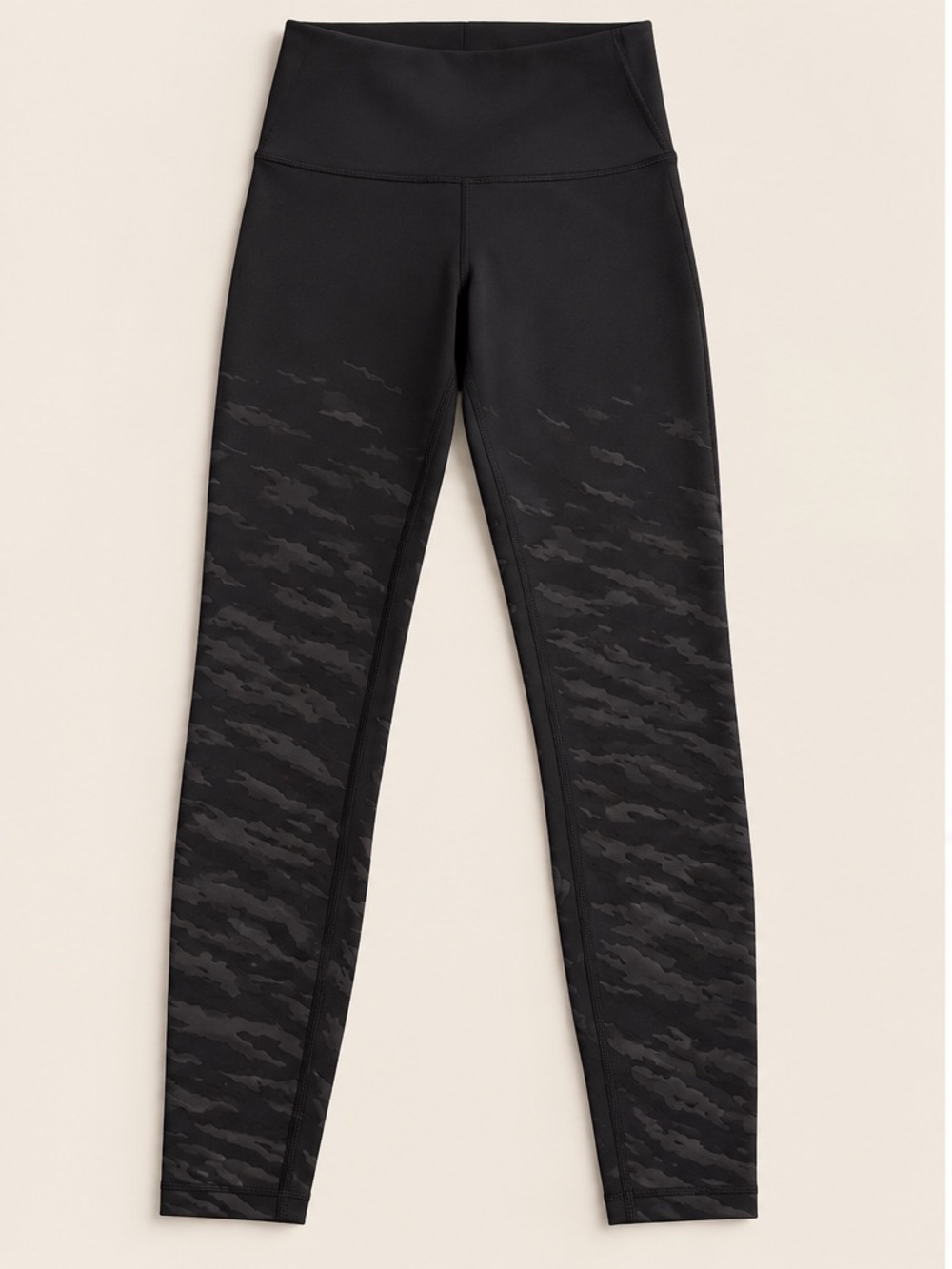 lululemon athletica Black Patterned Leggings